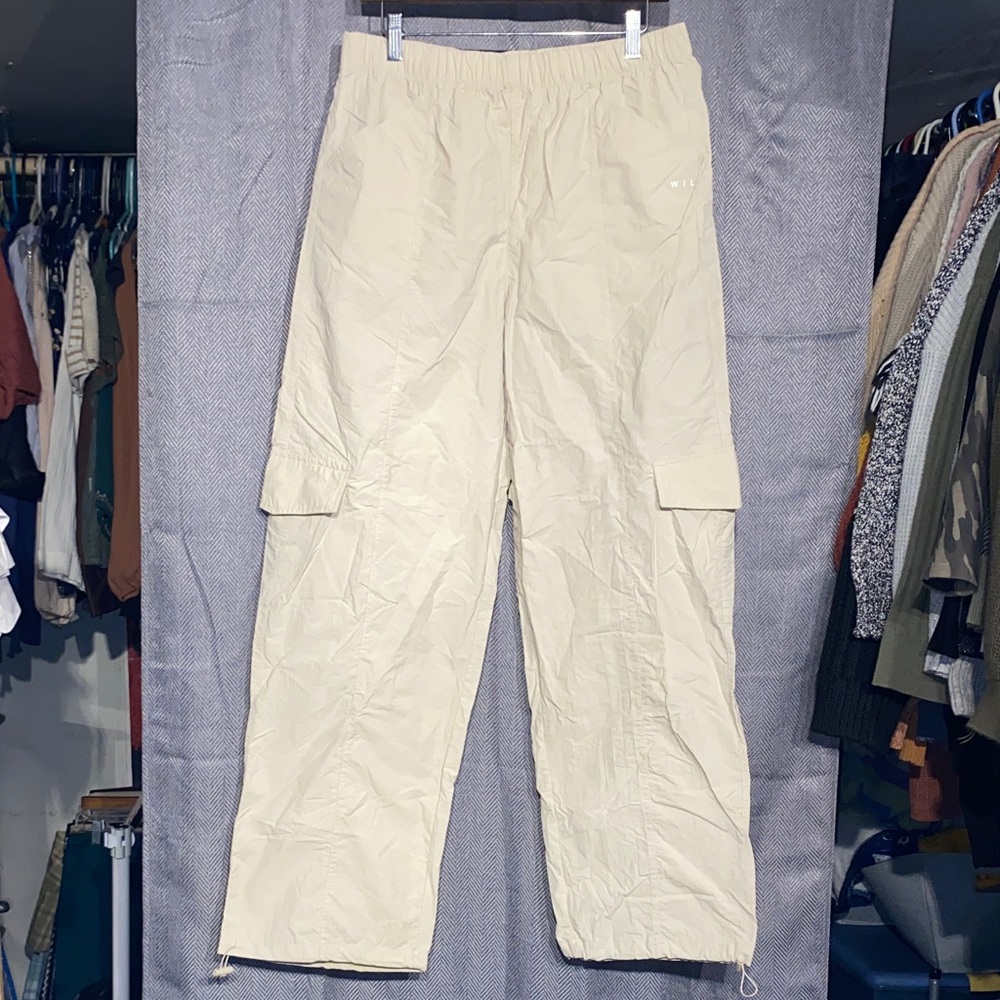 Men's Beige Cargo Pants